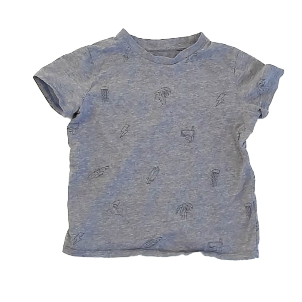 Rockets of Awesome Boys Gray T-Shirt size: 5T
